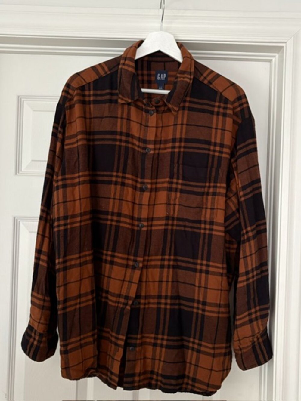 Flannel Gap Plaid Shirt